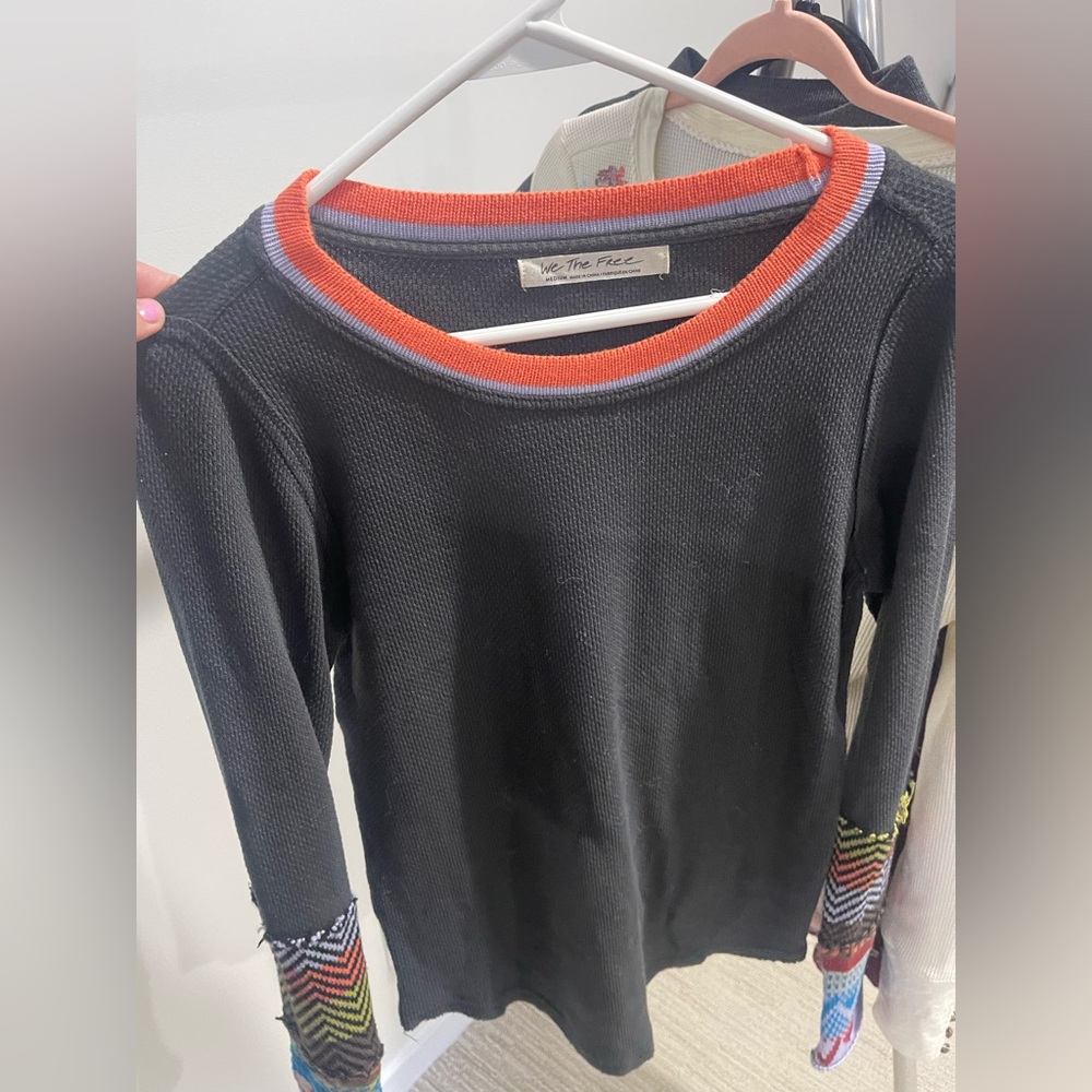 Free People thermal top size M